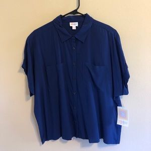 Button up dolman top